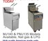 Frymaster MJ140 - GAS deep fryers, new and used available 