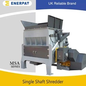 Aluminum Cans Single Shaft Shredding Machine Supplier | MSA-N1500