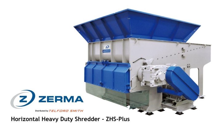 Horizontal Heavy Duty Shredder - ZHS-Plus