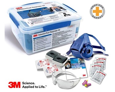 3M - Asbestos Respirator Kit Half-Face Mask