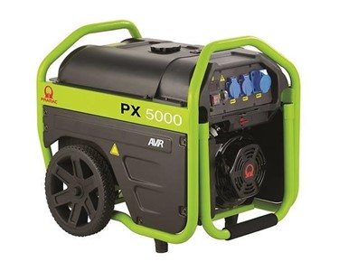 Pramac - Petrol Portable Generator | PX5000 4.2kVA Single Phase Recoil Start