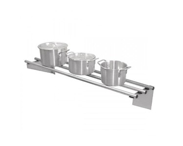 Vogue - Stainless Steel Pipe Wall Shelf 1200 W x 300 D