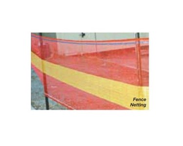 Seton - Barricade Fence Netting Red/Ylw 0.9mmx50mm