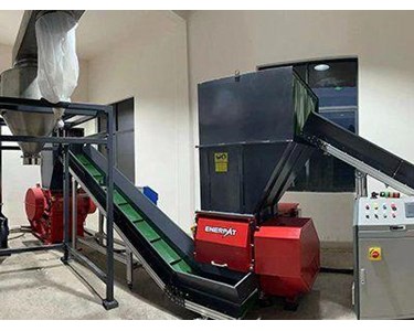 Enerpat - Single Shaft Shredder | Wood, Plastic & Industrial Waste Recycling