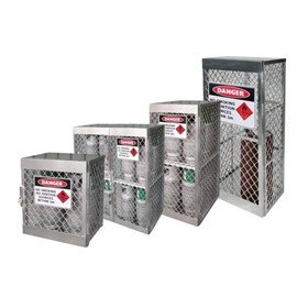 Aluminium Gas Bottle Storage Cages | Rust Proof