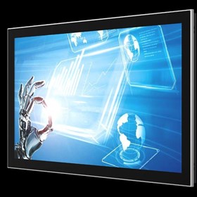 Panel PC HMI Touch Screen, 23.8" Celeron PPC-DS238-E1-CT