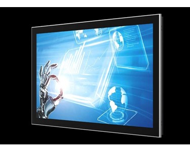 CyberVisuell - Panel PC HMI Touch Screen, 23.8" Celeron PPC-DS238-E1-CT