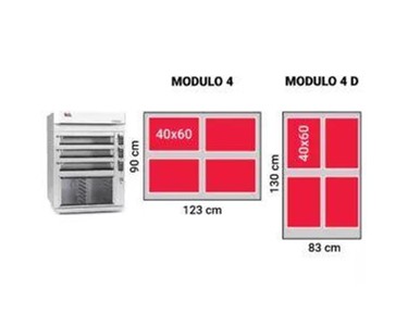 Mech Masz 4 Trays per Deck Modular Deck Oven Electric