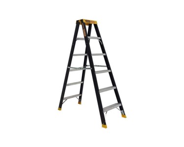 Gorilla - Fibreglass Double Sided Step Ladder | 6 Step 150kg