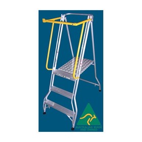 Folding Platform Ladders load rated to 200kg
