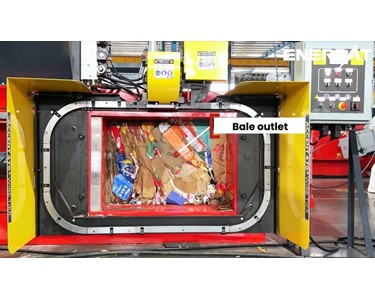 Enerpat - Automatic Twin Ram Horizontal Cardboard Baler