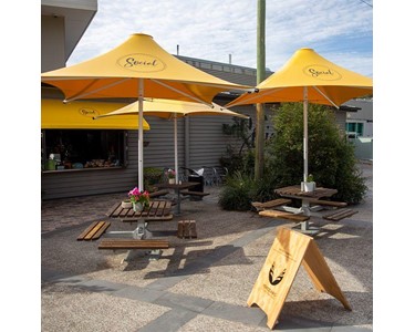 MakMax Australia - Centra | PVC Architectural Umbrella