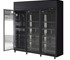 Cold Display Solutions - 3 Glass Door Display Fridge - Elegance Black