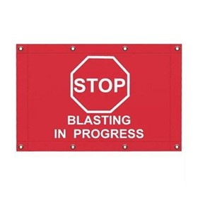 Blast Safety Sign