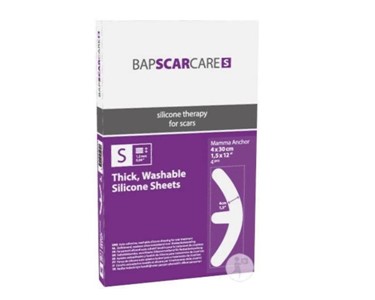 BapScarCare S Scar Management Silicone Sheet -Mamma Anchor