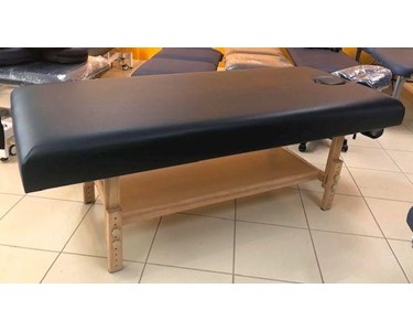 Prime Alternatives - Timber Thai Massage Table 80cm Wide with removable shelf 