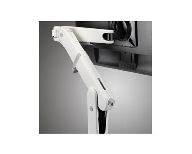 Ollin Monitor Arm and Table Clamp – White