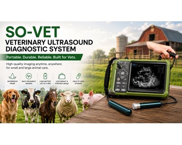 APS Technology Australia - SO-VET Veterinary Ultrasound Diagnostic System