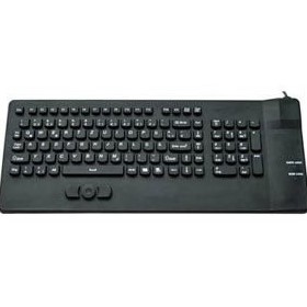CyberVisuell | Waterproof  Keyboards with Pointer - Silicone CSK301 