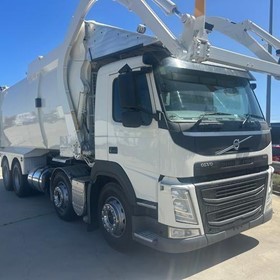 Used Front Loader Compactor | 8x4 with Bucher Body