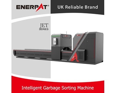 Enerpat - Plastic Bottles AI Sorting Machine | Coloured PET & HDPE