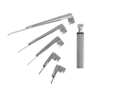 Advanced Anaesthesia Specialists - Veterinary Laryngoscope Kit | Fibre Optic 5-Blade LH