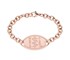 Medic Alert - Medical Alert Bracelet | Rose Gold Single Link Chain Bracelet