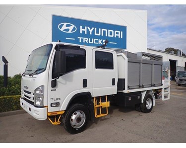 Isuzu - Used Service Truck | 2017 NPS 75-155 