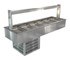 Cossiga - Bain Marie Linear Cold Well 2165mm | LSRF6