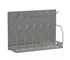 Rhima - Storage Rack | 6 Bottle and 6 Bedpan Rack with Drip Tray