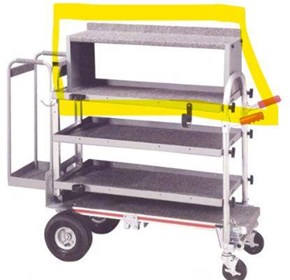 Magliner Gemini Senior Carpeted Riser Rack