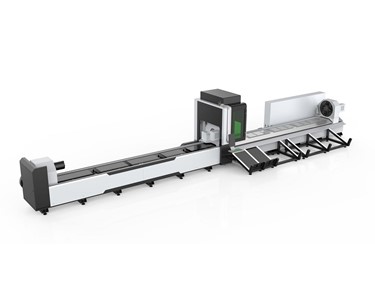 GWEIKE - LF60MS Tube Laser Cutter - 3 Chuck Fiber Laser