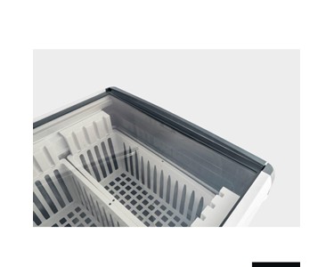 Thermaster - Chest Freezer with Flat Glass Sliding Lids 256L - WD256G