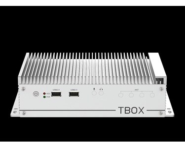 CyberVisuell - Fanless Industrial Box PC Celeron TBOX-12415