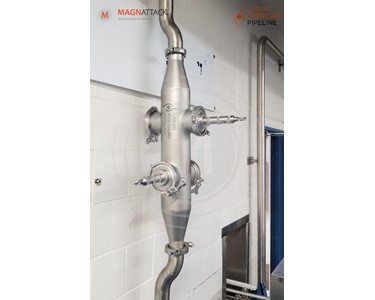 Magnattack - Liquid Pressure Pipeline Magnetic Separators