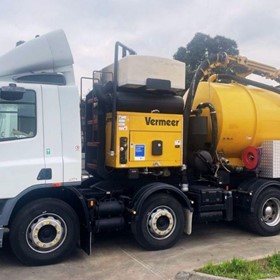 Used Hydro Excavation Truck | NDD and washdown system