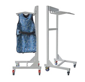 CMA Mobile Slim Line Hang Rite Full Gown / Apron Rack / Hanger