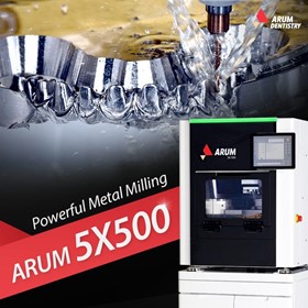 5-Axis Dry Dental Milling Machine – Arum 5X-500