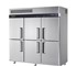 Turbo Air - 6 x Half Door Upright Fridge KR65-6