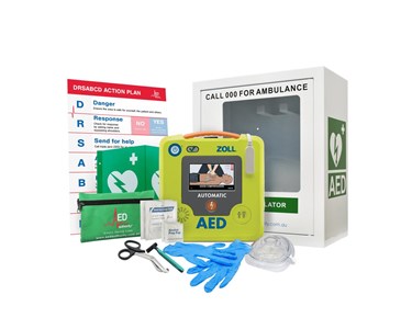 ZOLL - AED 3 Defibrillator Indoor Cabinet Bundle