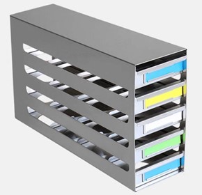 One-piece ULT Freezer Rack