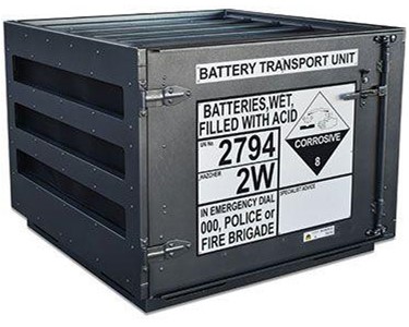 Spill Crew - 145L Capacity Transportable Battery Cage | Manufactured In Australia