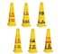 Steelmark - Yellow Safety Cones | Text Variety | Four Side 