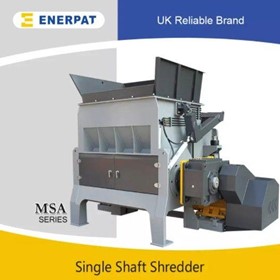 Universal Aluminum Cans Single Shaft Shredding Machine Supplier