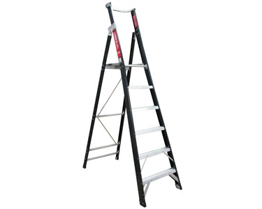 SafeSmart Access - Ladders | Fibreglass Trader Series Platform Ladder