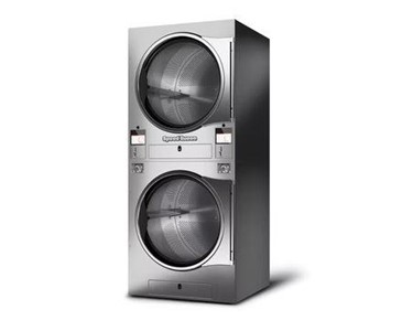 Speed Queen - Quantum Touch Coin Operated 14Kg Double Stacked Dryer | SAT30NV 