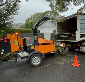 Wood Chipper Hire for Palm Removal in Sydney