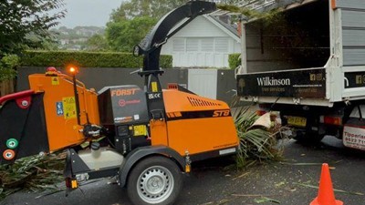 Wood Chipper Hire for Palm Removal in Sydney