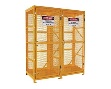 Mitaco Pty Ltd - Gas Cylinder Storage Cage – Forklift LPG Cylinder & Gas Bottle Storage
