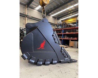 Roo Attachments - Rock Buckets Attachments | 30-36TON 1500MM WIDE